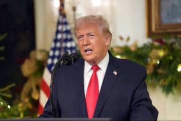 トランプ氏が国民向けに演説、経済面の勝利を宣言　生活費への懸念よそに