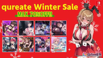 「バニーガーデン」が過去最大割引率の50％OFFに！美少女大集合のqureateウィンターセールがSwitch向けに開催