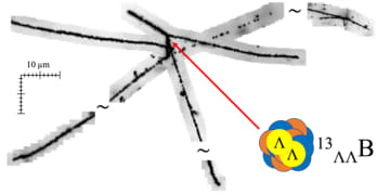 地球上にない二重超原子核の同定に四半世紀ぶりに成功
