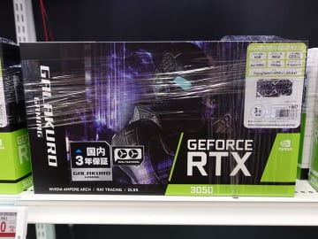 GALAKURO GAMINGのGeForce RTX 3050が登場、デュアルファンクーラー搭載