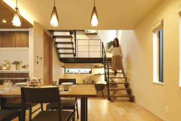 空間の価値を変える スケルトン階段