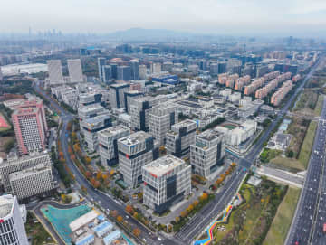 AI産業のランドマーク建設、381社が集結　中国・江蘇省南京市