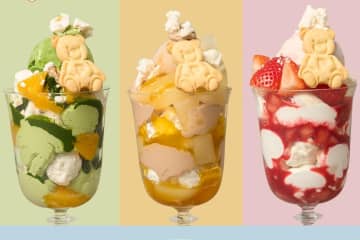 ジェラート ピケ カフェ渋谷ヒカリエ店がオープン、ピケベア飾った「渋谷パフェ」や限定アートラテなど