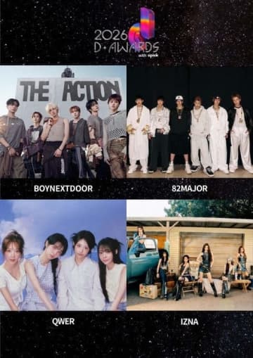 BOYNEXTDOORからiznaまで！「第2回 D Awards」第2弾ラインナップを公開