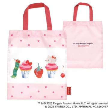 ハローキティ×『はらぺこあおむし』カプセルトイ第2弾！　新デザインの「トートバッグ」など登場