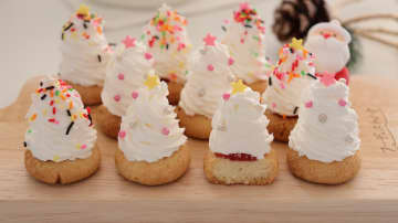 クリスマスに♪100均デコで簡単かわいい「キラキラツリークッキー」の作り方