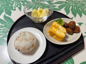 朝定食にピッタリなつかしいミートボール