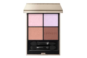 ルナソル26年春コスメ、“ピンク＆ラベンダー”が主役の4色アイシャドウ「アイカラーレーション N」