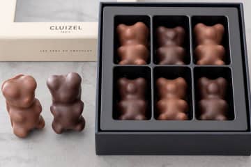 クルイゼル26年バレンタイン、くま型ギモーヴや”本物そっくり”カプチーノ風ショコラ