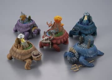 ガチャ「大陸ガメ」第2弾は「ムー」、「パンゲア」、「アトランティカ」など伝説の大陸が登場！2026年1月上旬発売