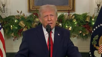 大統領就任後「世界で最高の国に」　トランプ大統領が国民向け演説で