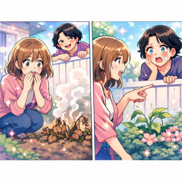 「お宅の雑草が迷惑」と除草剤を勝手に撒く隣人。枯れたのが自家栽培の野菜だと知り、空気が一変【短編小説】