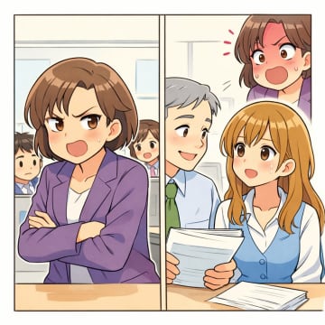 「あの子、顔採用らしいよ」と噂をするお局→上司の思わぬ発言に、お局が恥をかいた理由とは【短編小説】