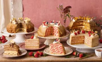 Afternoon Tea LOVE&TABLEで楽しむ冬限定。苺尽くしのミルクレープ時間