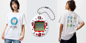 ユニクロ、UT限定「たまごっち」本日発売！　Tシャツは初代ピクセルアート感じる全4種
