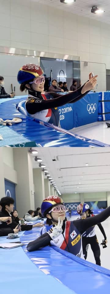 ギャップ抜群の魅力に釘付け!? 韓国スピードスケート選手ノ・アルムの美しき日常【PHOTO】
