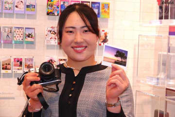 カメラにハマっている竹田麗央　今年のベストショットが“神秘的”だった「お惣菜を食べながら…」