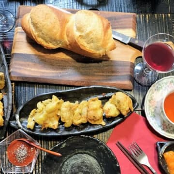 コク旨！パスタソースを加えたフリッターの衣！パンに合うイタリアン風味のフリッター！塩鱈のフリッター！