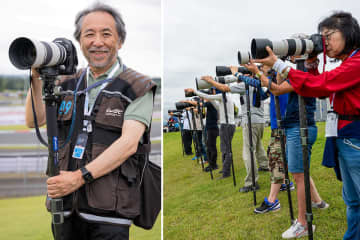 実写レビュー！ レース写真の大御所が極太パイプの一脚で流し撮りしたら鬼に金棒だった