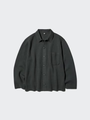 高身長きれいめ派女子にユニクロメンズカーディガンがイチ推し！売り切れ前に確保して！