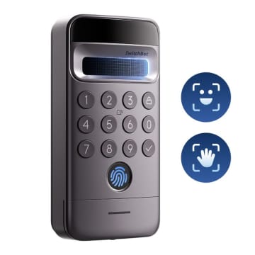 SwitchBotスマートロック、非接触でカギ開く手のひら静脈認証