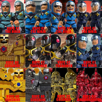 コミックス累計発行部数8,500万部の国民的人気漫画『キン肉マン』より“ザ・ニンジャ”、“ターボメン”のソフビフィギュアを12月19日(金)20:00より販売開始　幻の造形“ターボメン ウォーズマン Ver.”、“キンコレ ターボメン 金”がもらえる豪華購入特典もご用意