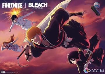 「フォートナイト」一護、ルキアなどのコスチュームが登場するアニメ「BLEACH 千年血戦篇」コラボが12月21日より開催！