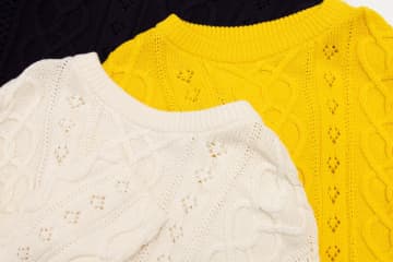 ロンハーマン“ハート忍ばせた”ケーブルニット＆春色スウェット、コラボウェアも