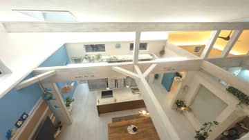 におい対策をしながら電気代を節約するアイデアが登場！家のほとんどが吹き抜けになっている家の驚きの換気システムとは