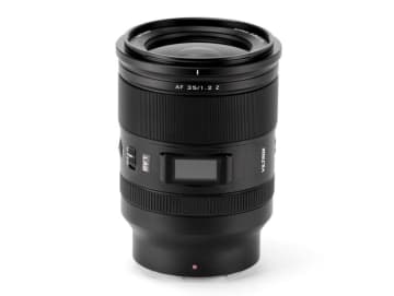 Viltroxのフラッグシップモデル「35mm F1.2」にニコンZ用　距離や絞り値などを示すレンズ情報パネルも装備