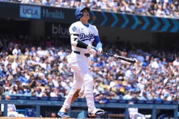 大谷翔平「ＨＲ打球速度トップ１０」に２本がランクイン　自己最速１９３・１キロを記録