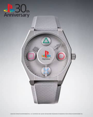 初代プレステモチーフの限定腕時計発売！ △〇×□が動く腕時計2種も展開