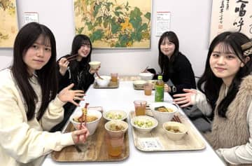 市販の豆乳で女子大生がバランスランチを開発！　味の相性を意識し誰もが満足できるメニューでたんぱく質＆鉄分をチャージ　間食も豆乳に置き換えて栄養補給＆満腹感↑　跡見学園女子大学