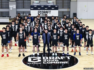 Bドラフトコンバインが初開催…垂直跳びトップ記録はBリーグ所属24歳以下で3位相当