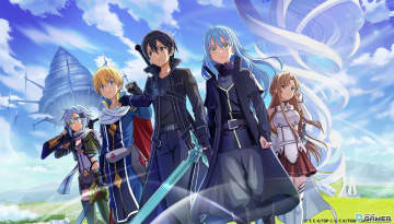 「まおりゅう」×「ソードアート・オンライン」コラボ開催！キリトとALOアスナ衣装のリムルが登場