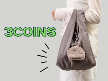 【3COINS新作】待ってたァァッ！ おしゃれ見え100点♡「エコバッグ」