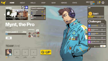 「個人的には、小島秀夫監督の作品に強く影響を受けた」コイントスeスポーツシム『Q-UP』【開発者インタビュー】