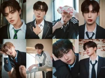 ALPHA DRIVE ONE、1stミニアルバムのコンセプトフォトで圧倒的なビジュアルを披露