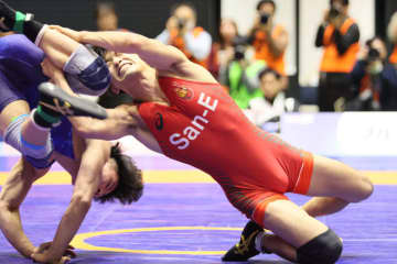 ＜レスリング＞長谷川敏裕（三恵海運）が4年ぶりの日本一へ…2025年天皇杯全日本選手権・第2日（2）