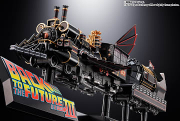 「BACK TO THE FUTURE PartIII」に登場する蒸気機関車型タイムマシンが登場。「超合金 TIME TRAIN」本日発売！