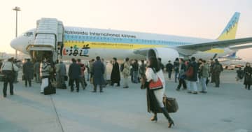 ＜あのころ＞エア・ドゥが初フライト　27年前の12月20日