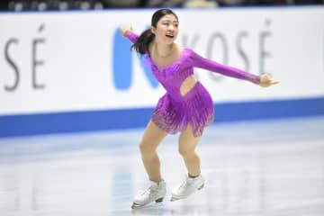 【フィギュア】千葉百音はＳＰ４位　〝闘魂注入〟で吉兆「スイッチが入って笑顔でいけた」