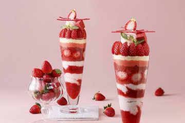 グランドニッコー東京 台場、「あまおういちごパフェ」を提供　2026年1月1日から