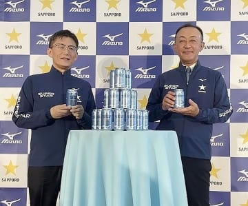運動後にノンアルを「サッポロSUPER STAR」 ミズノと協働開発、スポドリ感覚の新習慣で市場開拓に本腰