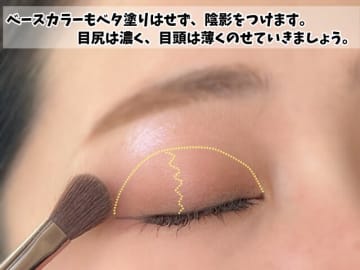 塗る順番で今っぽorお古見えが決まる！正しいアイシャドウの塗り方