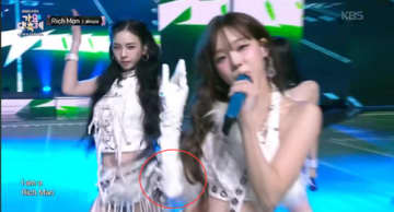 aespa・ウィンター、“カップルタトゥー”への視線を意識？右腕だけを隠す衣装に反応多数