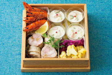 【堀江家の洋風おせち】ワインにぴったりのオードブル。簡単なのに見た目は上級者風！