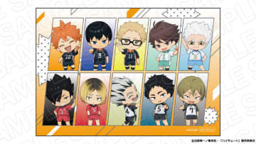 「ハイキュー!!」日向翔陽、影山飛雄、孤爪研磨らがキュートな二等身でナイスプレー♪ 新作グッズ登場【ジャンプフェスタ2026】