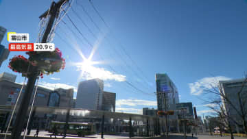 西日本や北陸で気温上昇…師走とは思えない暖かさに　長野・安曇野市の神社では巫女の研修会　静岡・掛川城では「すす払い」