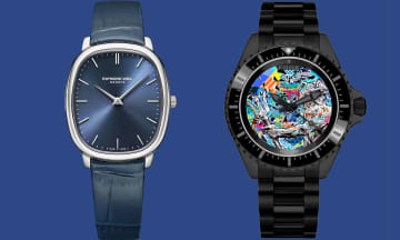 世界限定100本のアーティストコラボ＆オーバルケースのエレガントウオッチを発表